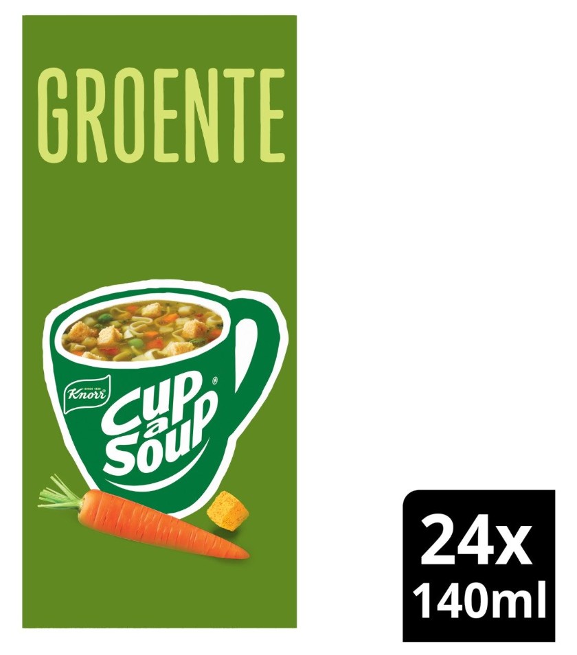 Knorr Cup-A-Soup Office Pack Groente 24x140ml